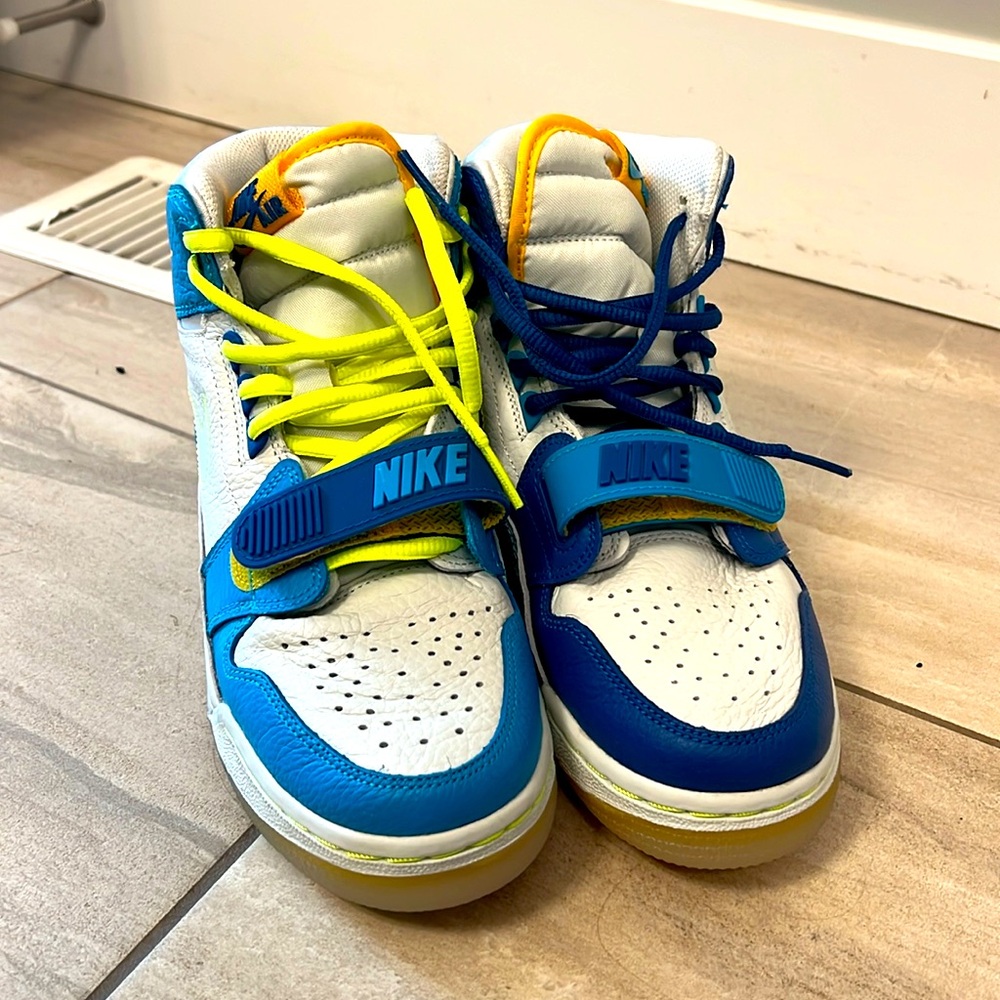 Nike Air Jordan Legacy 312 “Just Fly” Blue Lagoon Royal Size 6.5Y